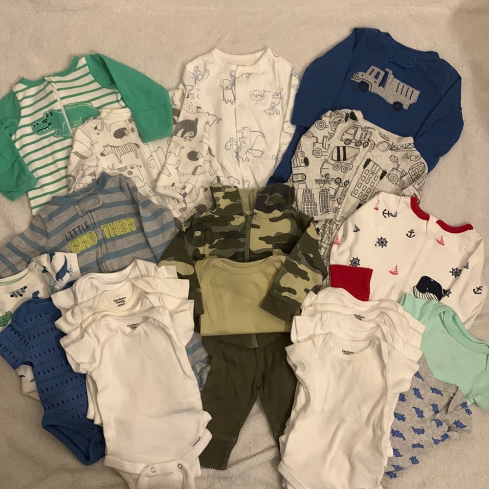 Newborn baby boy bundle